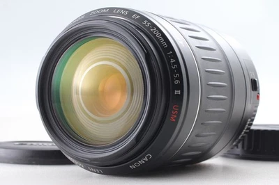 [Exc+5] Canon EF 55-200mm F4.5-5.6 II USM Lens From JAPAN - Image 1 of 4
