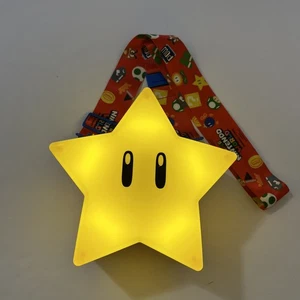 Super Nintendo World Mario Star Popcorn Bucket LED Light Universal Studios - Picture 1 of 15