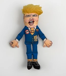 Donald Trump Parody Dog Toy with Squeaker Funny Political Chew Toy Gift - Foto 1 di 7