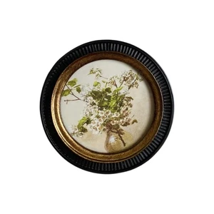 Round Photo Frame Picture Frame Wall Hanging - Picture 1 of 6