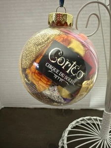 Cirque Du Soleil CORTEO Handcrafted Costume Ball Glass Christmas Ornament ORN134 - Picture 1 of 8