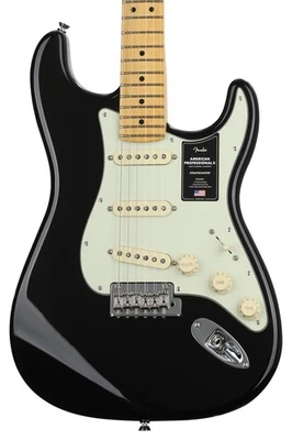 Fender American Professional II Stratocaster - Black with Maple Fingerboard - Image 1 of 4