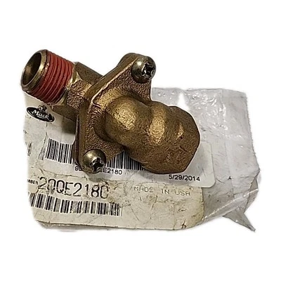 Válvula de retención de freno de aire FNPT genuina OEM Mack Truck 20QE2180 1/2" MNPT X 1/2" Foto 1 de 2