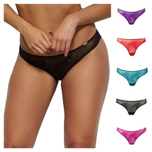 Gossard Glossies Lace Brief Low Rise Womens Sexy Lace Knickers 13003 - Picture 1 of 74