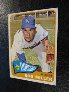 1965 TOPPS BASEBALL SET #98 Bob Miller, Los Angeles Dodgers, VG - Picture 1 of 3