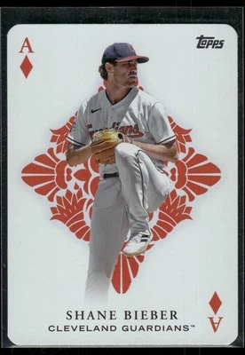 #AA-15 Shane Bieber 2023 Topps All Aces - Image 1 of 2