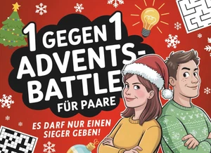 1 Gegen 1 Advents-Battle Für Paare: Lustiger Adventskalender Für Paare, Frauen & - Bild 1 von 12