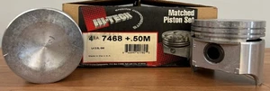Hi-Tech 7468+.50M (.020) Set of 4 Pistons L4 2.0L GM - Picture 1 of 1