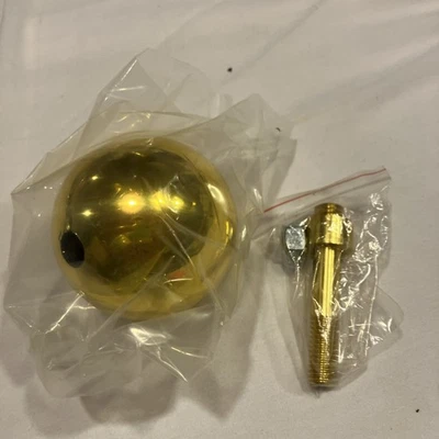 旗杆金色球饰 — 第 1/3 张图片