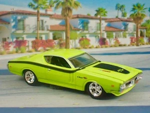 Muscle Car 1971 Dodge Charger 440ci V8 R/T Magnum Sport Coupe 1/64 Scale LE A - Picture 1 of 5