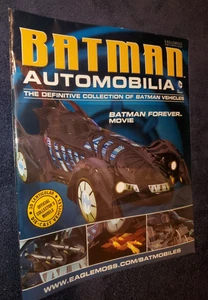 BATMAN AUTOMOBILIA: Batman Forever Movie Batmobile Model Magazine Eaglemoss - Bild 1 von 5