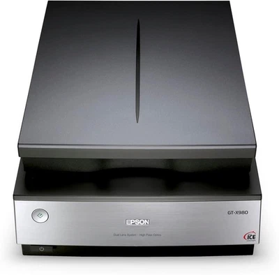 Epson Perfection EPSON GT-X980 Flatbed film scanner Hi-end model A4 6400dpi N - Image 1 of 4