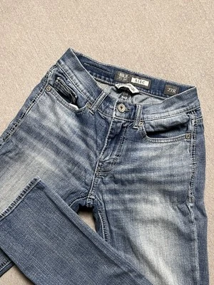 BKE Jeans Men’s 27R Blue Alec Straight Leg Stretch Light Wash Buckle Western - Image 1 of 4