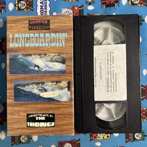 Longboardin’ VHS Golden Pictures Soundtrack By The Thongs - Picture 1 of 5