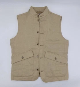 Gr. M - Polo Ralph Lauren Stretch Leinen-Baumwolle Weste - Bild 1 von 9