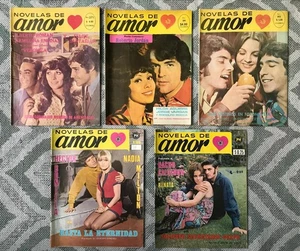 HILDA AGUIRRE & NADIA MILTON & RENATA LOT OF 5 FOTONOVELAS COLOMBIA &MEXICO 1970 - Picture 1 of 4