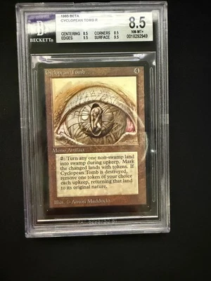 Magic The Gathering: Beta BGS 8.5 Cyclopean Tomb MTG Beta - Image 1 of 2