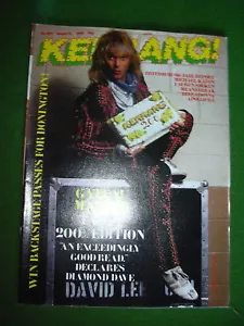 Kerrang 200 David Lee Roth Lauren Smoken Belladonna - Imagen 1 de 1