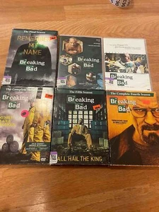 Breaking Bad 6 Seasons DVD Collection Crime Drama TV Series Lot Hal - Picture 1 of 2