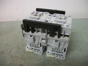 ALLEN-BRADLEY REV CONTACTOR 100-C09*400 25AMP 120VCOIL 3PH 600V 7.5HP - Picture 1 of 5