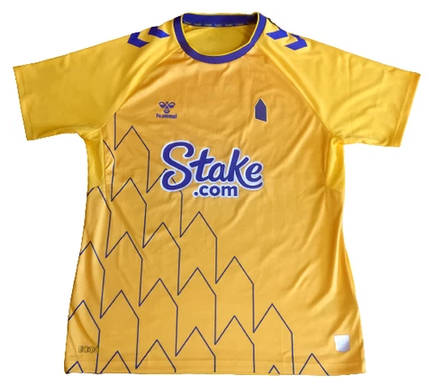 EVERTON 2022 2023 THIRD FOOTBALL SOCCER SHIRT JERSEY TRIKOT HUMMEL MEN XL Cover