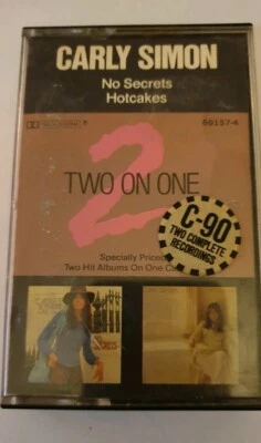 Carly simon Double Cassette Album. No Secrets & Hotcakes - Image 1 of 4