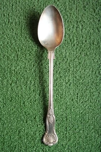 Vintage COOPER BROS. English King Silverplate 12.25" Serving Spoon - Picture 1 of 9