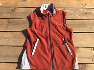Realtree Men’s Small Windstopper Vest Lightweight Orange Grey Outdoors - Picture 1 of 6