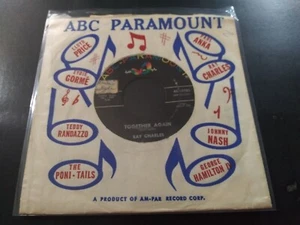 Ray Charles – Together Again VG Original 45RPM ABC-Paramount 45-10785Record 1966 - Foto 1 di 3
