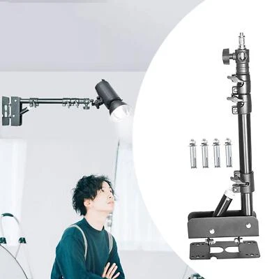 Wall Mount Boom Arm Monolight Camera Photo Bracket Wall Stand Tripod Support - Image 1 of 4