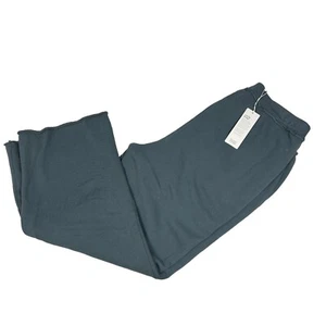 Eileen Fisher Women's Medium M Cropped Straight Pants Green/Gray Wide Leg - Bild 1 von 7