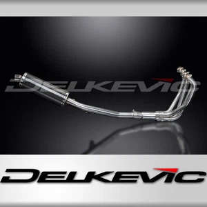 Suzuki GSX750 NON USA MODEL 98-02 Complete Exhaust 4-1 14" Oval Carbon Muffler - Bild 1 von 4