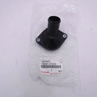 Genuine OEM Toyota Water Inlet 16321-21020 For 2009-2018 Toyota Yaris LE 1.5L - Image 1 of 3