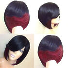 Womens Short Straight Bob Hair Wigs Cosplay Party Fashion Ladies Nature Full Wig