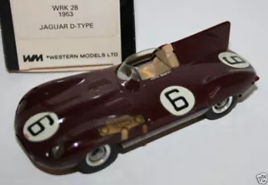 WESTERN MODELS 1/43 WRK28 - 1953 JAGUAR D TYPE - WMTC CLUB 1989 JOHN MARTIN - Picture 1 of 3