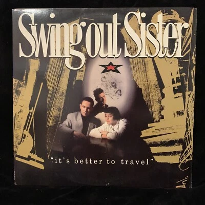 SWING OUT SISTER - It's Better To Travel - MERCURY ST 1987 LP w/ inner - Image 1 of 4