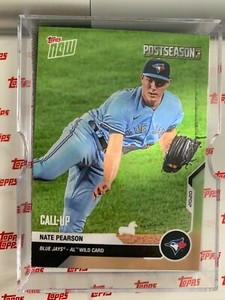 Nate Pearson 2020 Topps Now Postseason RC #PS-102 - TORONTO BLUE JAYS - SP /673