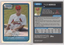 2006 Bowman Draft Chrome Draft Picks Refractor Tyler Norrick #DP42