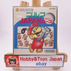 Nintendo Famicom Disk System MARIO Golf JAPAN COURSE New Sealed Unopened 002 - Picture 1 of 11