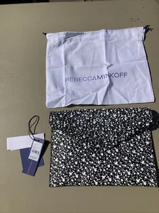 Rebecca Minkoff Damen Clutch Wonder Leo Schwarz Mehrfarbig - Bild 1 von 5