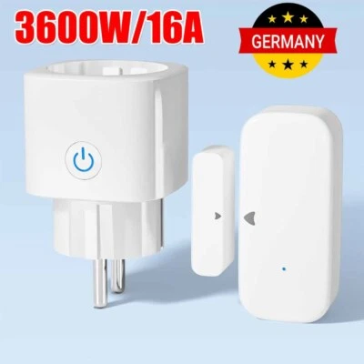 Fensterkontaktschalter Für Dunstabzugshaube Funk Abluftsteuerung Ofen Kamin Neu - Bild 1 von 4