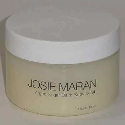 Josie Maran Argan Sugar Balm Body Scrub Sweet Clementine ~ Jumbo 18 fl oz ~ NEW - Image 1 of 2