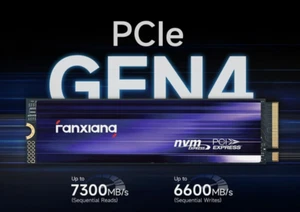 SSD interno Fanxiang S880 M.2 4 TB NVMe PS5 SSD 7300 MB/s PCIe 4.0 - Imagen 1 de 1