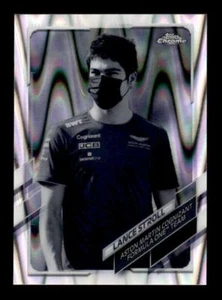 2021 Topps Chrome Formula 1 Black & White RayWave #24 Lance Stroll - Picture 1 of 2