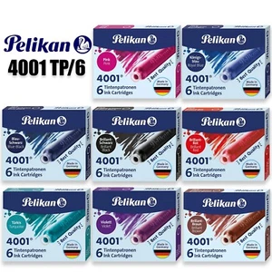 Cartuchos de tinta Pelikan 4001 GTP/5 - Colores surtidos y cantidades de paquete - Reino Unido - Imagen 1 de 8