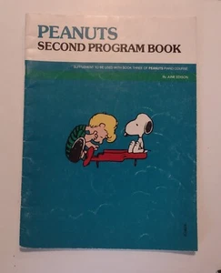 Peanuts Second Program Piano Course Music Book Songbook - Picture 1 of 8