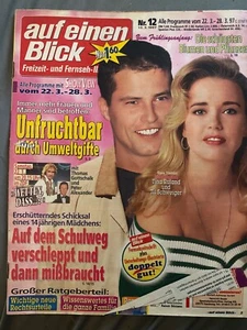 Zeitschrift "auf einen Blick" Nr. 12. vom 13.03.1997 - Til Schweiger/Tina Ruland - Bild 1 von 1