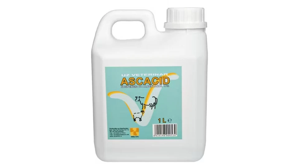 Ascacid 10% 1L- antiparasitario per bovini - Imagen 1 de 1