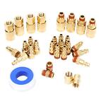 30 Pieces 1/4" NPT Air Coupler and Plug Kit, Quick Connect Air Fittings, Indu...