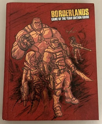 Borderlands Edición Juego del Año Guía Tapa Dura Videojuego Libro Foto 1 de 4